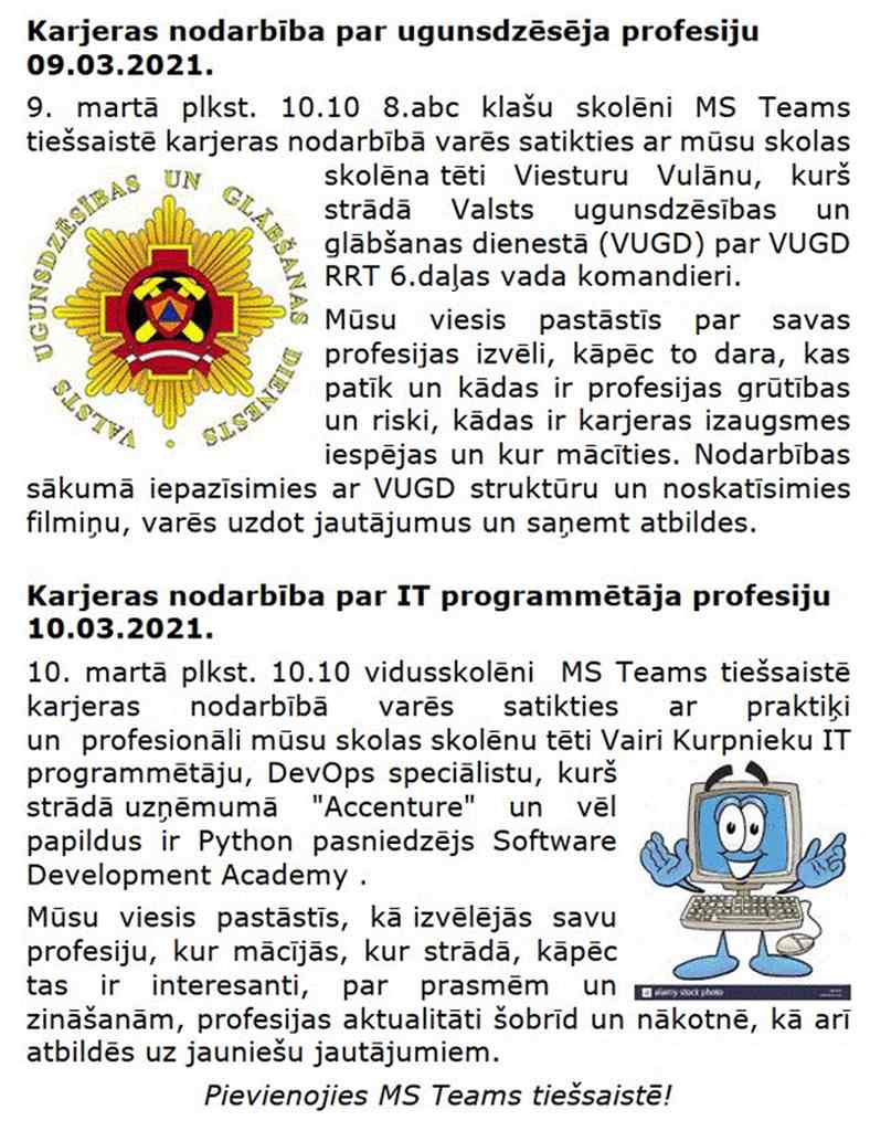 Karjeras nodarbība par IT programmētāja profesiju