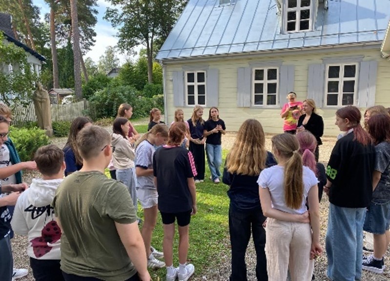 Ekskursija Raiņa un Aspazijas muzejā 11.09.2025.