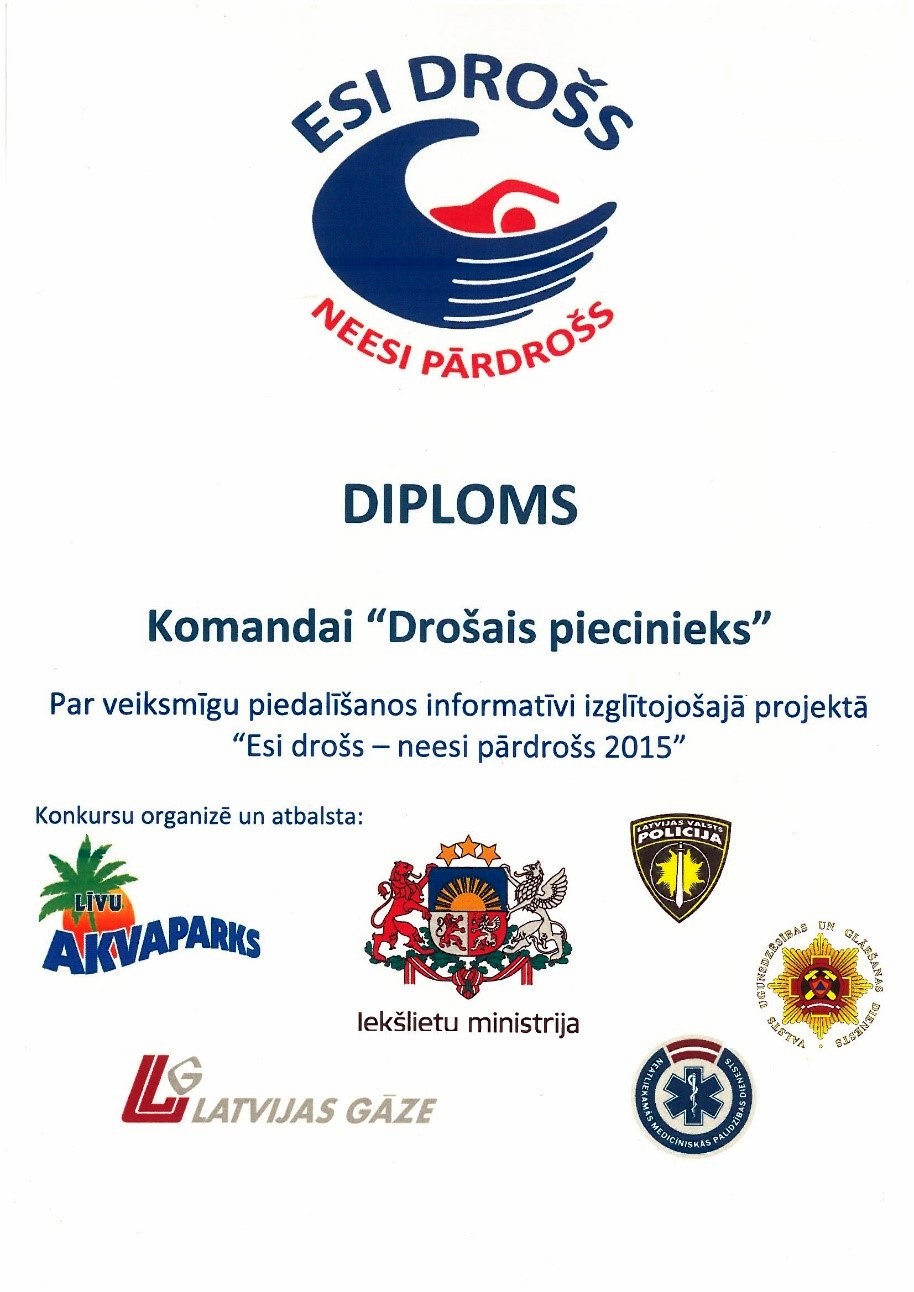 drosais piecinieks 2015